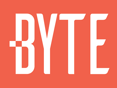 BYTE branding design digital art logo