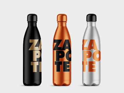 Zapote Bottle branding design digital art digital illustration logo
