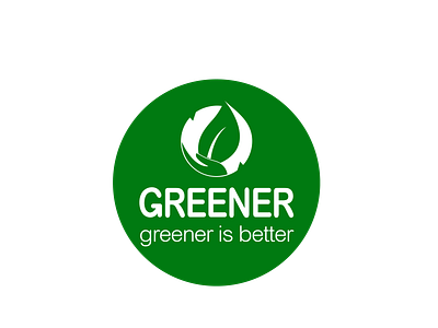 Logo Greener - Waste Recycling Company (deposit 2.0) branding graphic design logo