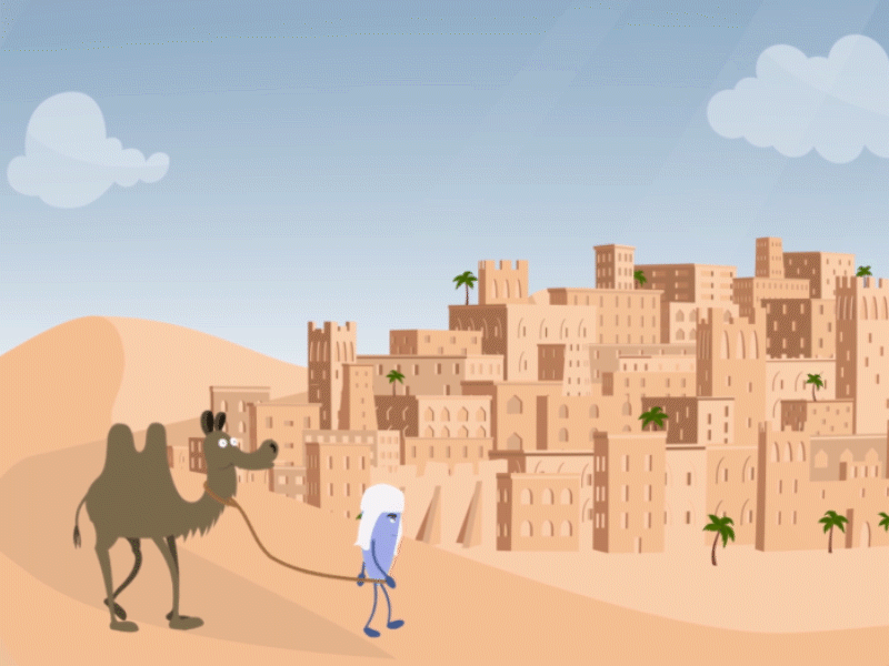 a little life 3 after effects animation desert
