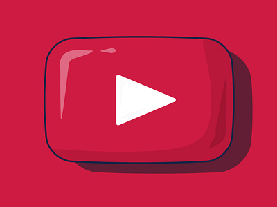 YouTube design illustration vector youtube youtube logo