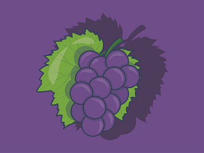 Grape design fruit grape illustration vector