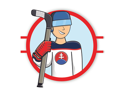 Hockey Player design hockey hockey jersey hockey player illustration player vector