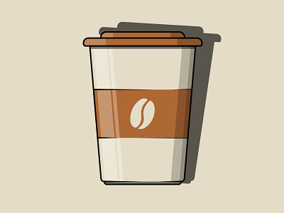 Cup of Coffe coffee cup design illustration vector