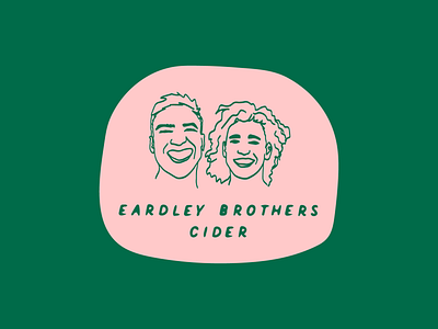 Eardley Brothers Cider Logo branding cider illustration label logo logo design