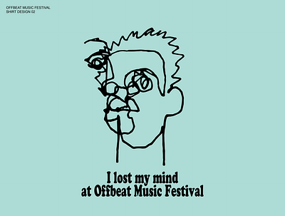 OffBeat Music Festival '21 Shirt Design 02 design hand drawn illustration merch offbeat music festival reno shirt tshirt