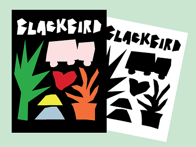 Blackbird Print/Shirt Design Concept