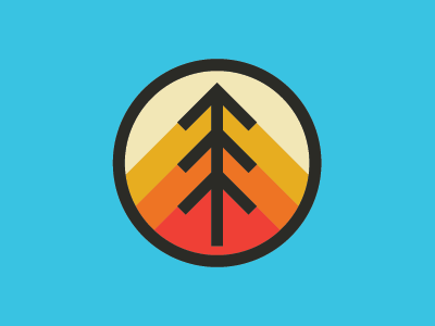 Tree Badge badge icon tree