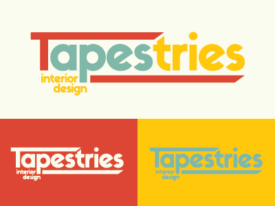 Tapestries Logo branding identity logo wordmark