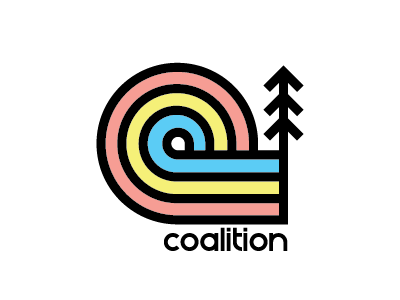 Coalition Snow Graphic coalition coalition snow outdoors rainbow ski ski company skiing snowboarding tree