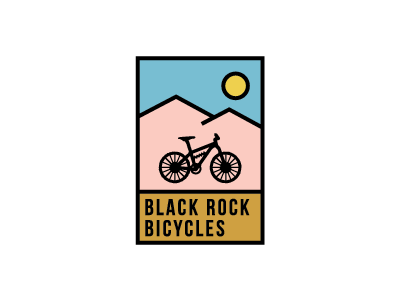 Black Rock Bicycles Logo by haleigh hoff on Dribbble