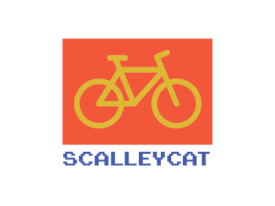 SCALLEYCAT bike bike logo biking cycling reno scalleycat