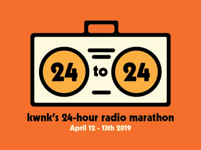 KWNK 97.7fm Radiothon Branding