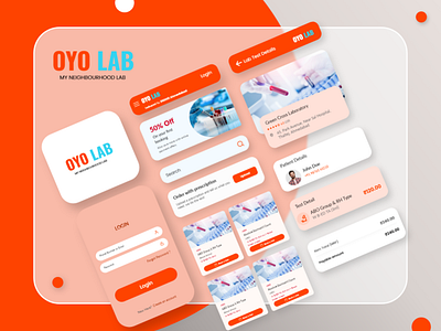 Online Lab Booking Application booking app lab booking app online booking app ui