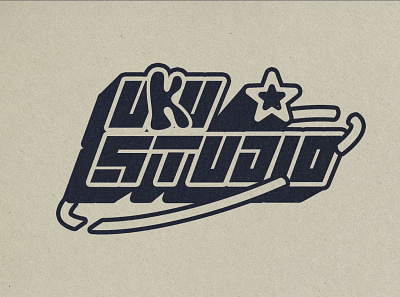 UKU Studio #1 2000s illustration illustrator japan japan inspiration logo photoshop typography y2k