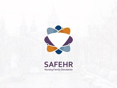 SAFEHR Logo concept brand branding concept logo logotype nursing