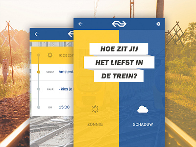 NS Sunny or Shade App Concept app application concept interface mobile ns shade sunny ui ux
