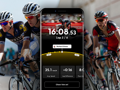 Cycling Event Track App