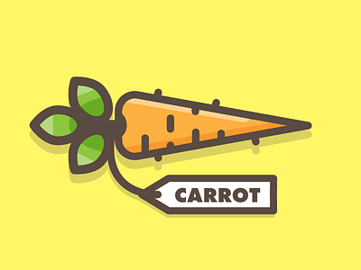 Carrot carrot collab food illustration vegetable