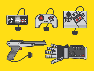 NES Gear 80s controller gear nes nintendo peripheral video game