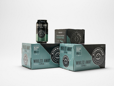 Stormcloud Brewing Company - Whiled Away IPA Packaging Design