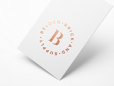 Belden Brick Rebrand architecture brand design brand identity branding business card corporate design corporate identity design emblem graphic design identity branding identity design logo logo design logo mark marketing print design rebrand