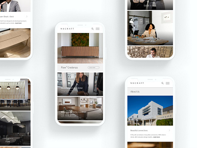 Nucraft Web Design brand design corporate design corporate identity digital graphic design mobile app mobile design modern ui ui design ux ux design web web design website website design