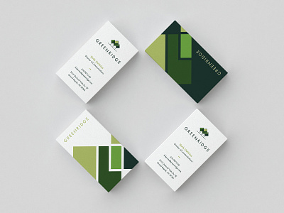 Greenridge Realty - Rebrand Concept brand design brand identity branding corporate design corporate identity design emblem logo logo design real estate real estate logo