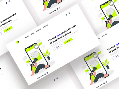 Mobile App Services UI Website