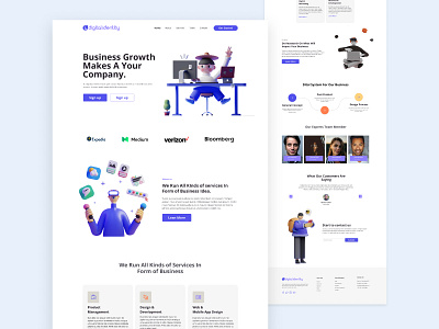 Digital Identity Agency - Landing Page