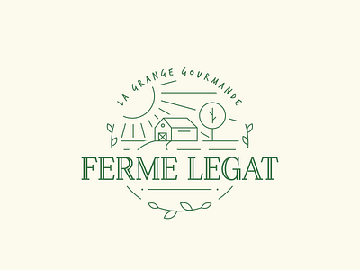 Farm Logo branding design graphic design illustration logo typography