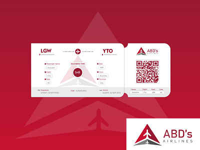 Boarding Pass Daily UI:: 0024 #DailyUI animation app dailyui illustration logo minimal ui ux vector web