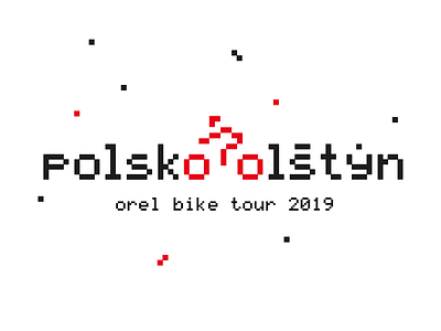 Polsko-Olštýn Bike Tour Logotype logo typography