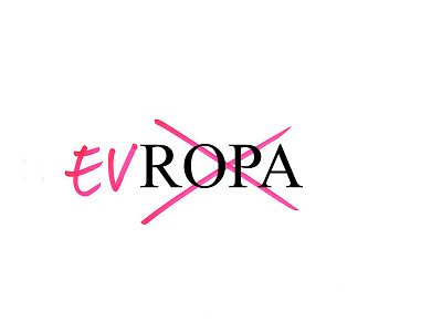 EV-ROPA 2022 typography