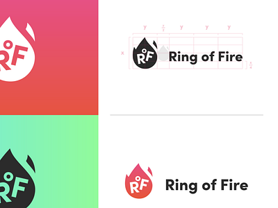 Ring of Fire - Logo Construction