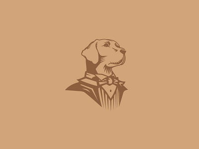 Charlie's Canine Companions brand brown bear charlie design dog boarding service dog walking identity logo
