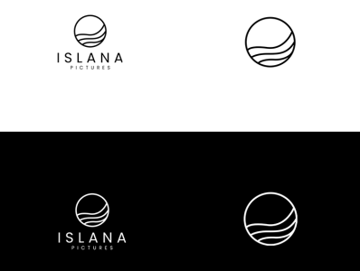 ISLANA Logo branding design logo minimal photography vector wedding