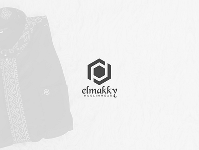 ELMAKKY Logo brand branding design fashion logo minimal