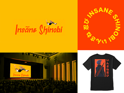 Insãne Shinobi Musician Branding branding color palette design logo merch design merchandise musician rapper