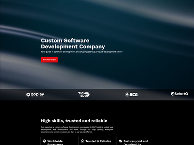 Emveep company profile design wordpress design