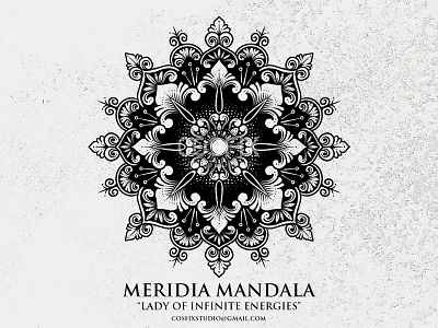 Meridia Mandala design graphicdesign illustration mandala mandala art mandala design mandalaart mandalaillustration mandalas