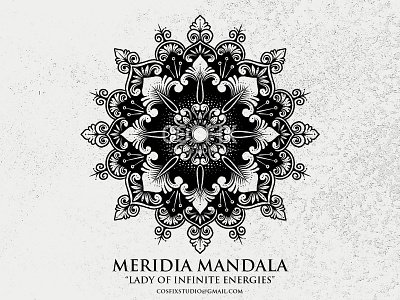 Meridia Mandala design graphicdesign illustration mandala mandala art mandala design mandalaart mandalaillustration mandalas