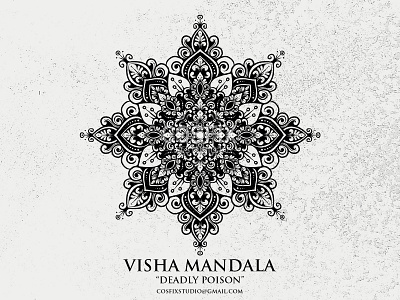 Visha Mandala design graphicdesign illustration mandala mandala art mandala design mandalaart mandalaillustration mandalas