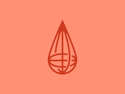 Immunity Platform Logo brand branding droplet globe healthcare logo logo design logodesign minimal water drop world