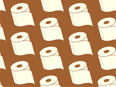 Toilet Paper Pattern branding icon illustration logo vector