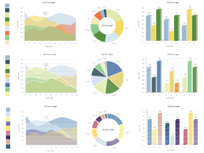 Charts by Brindusa Manolache on Dribbble