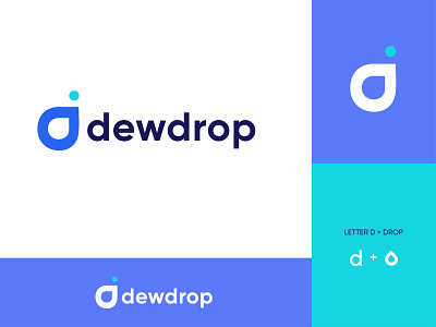 Dewdrop logo branding creative logo design graphic design illustration logo logo design minimal logo minimalist modern logo typography vector