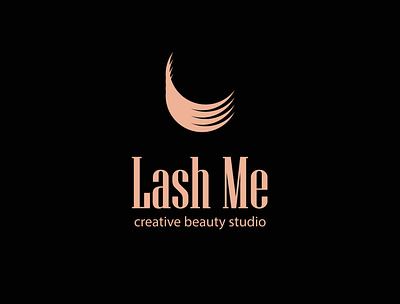 Lash Me beauty creative logo eyelash extensions logo logo design logotype upmarket