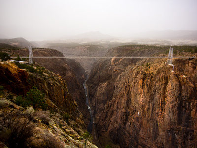 Royal Gorge bridge landscape photo photography rustic