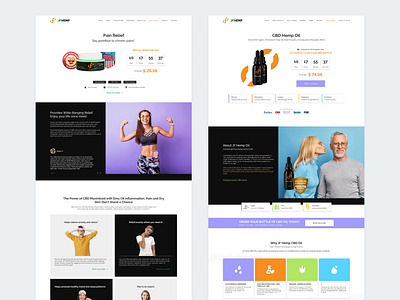 TWO LANDING PAGES